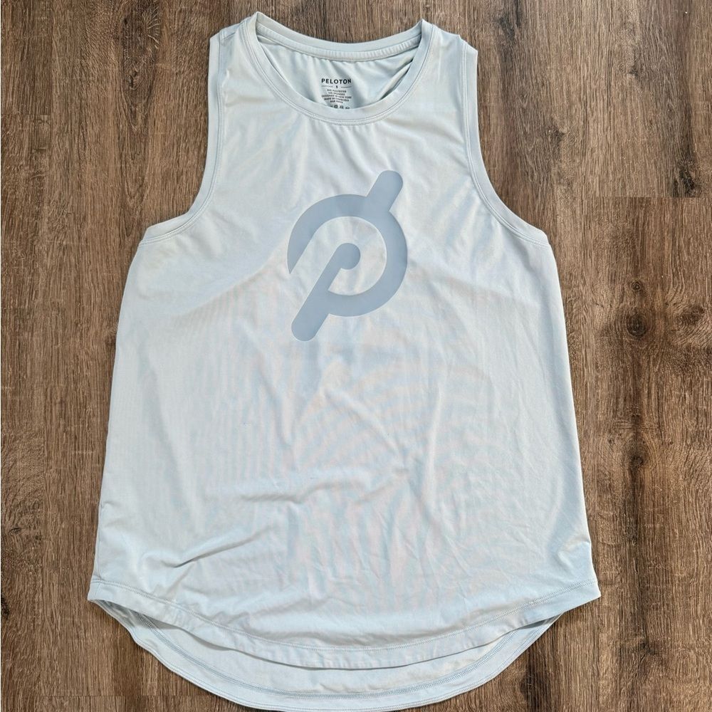 Light Blue Peloton Tanktop